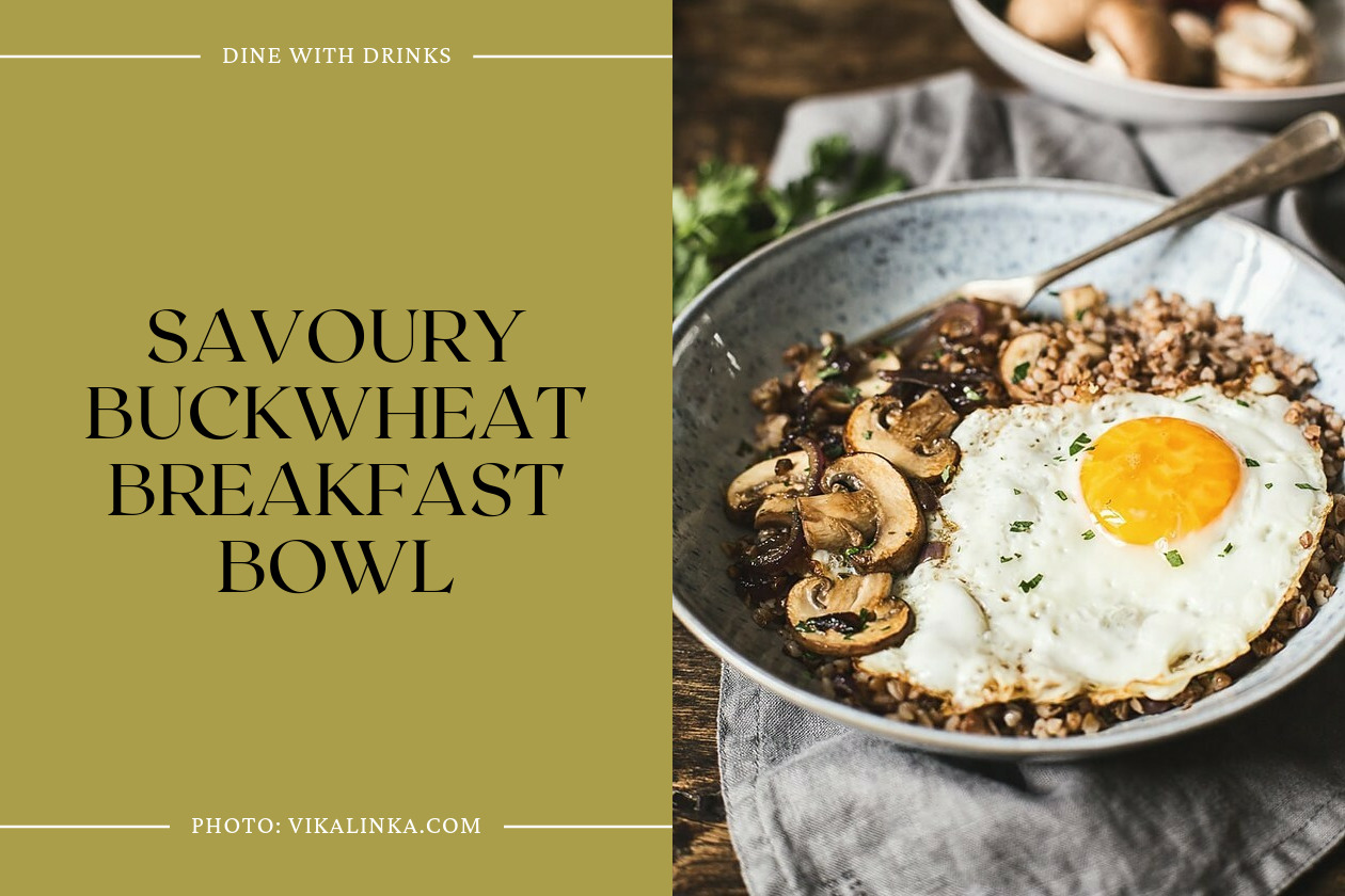 Savoury Buckwheat Breakfast Bowl