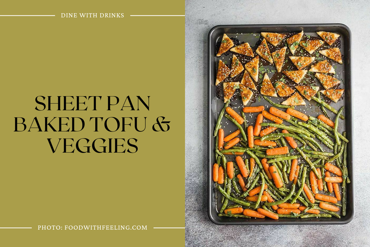 Sheet Pan Baked Tofu & Veggies