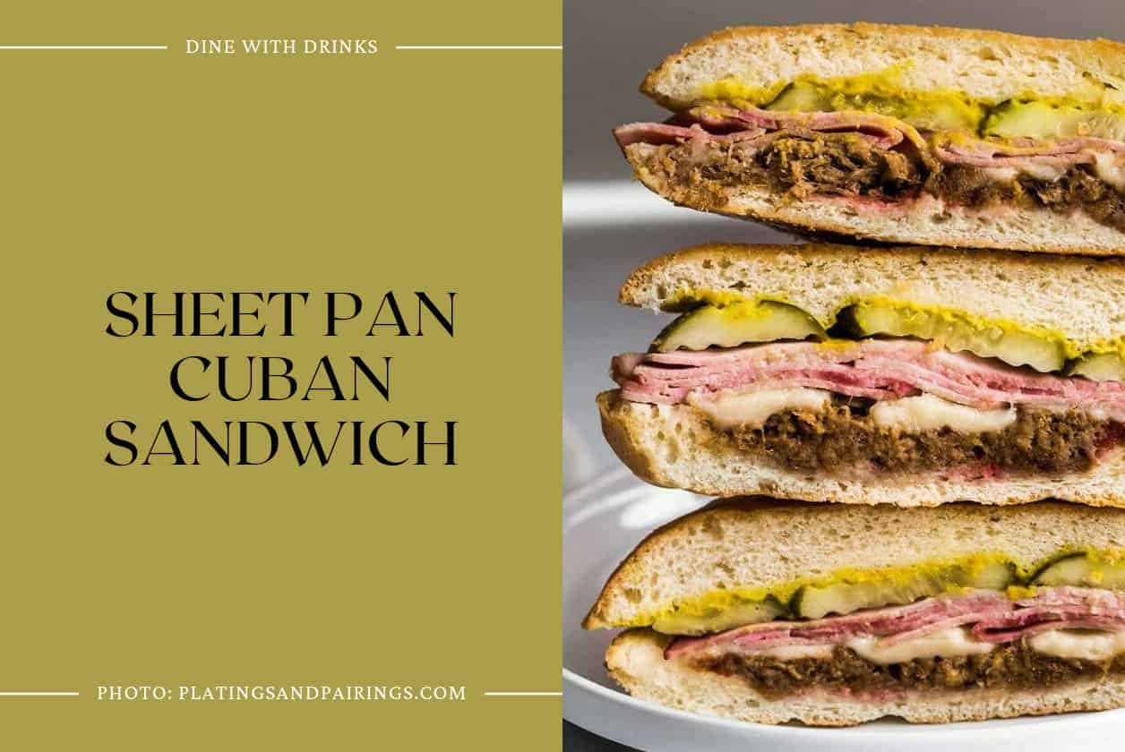 Sheet Pan Cuban Sandwich
