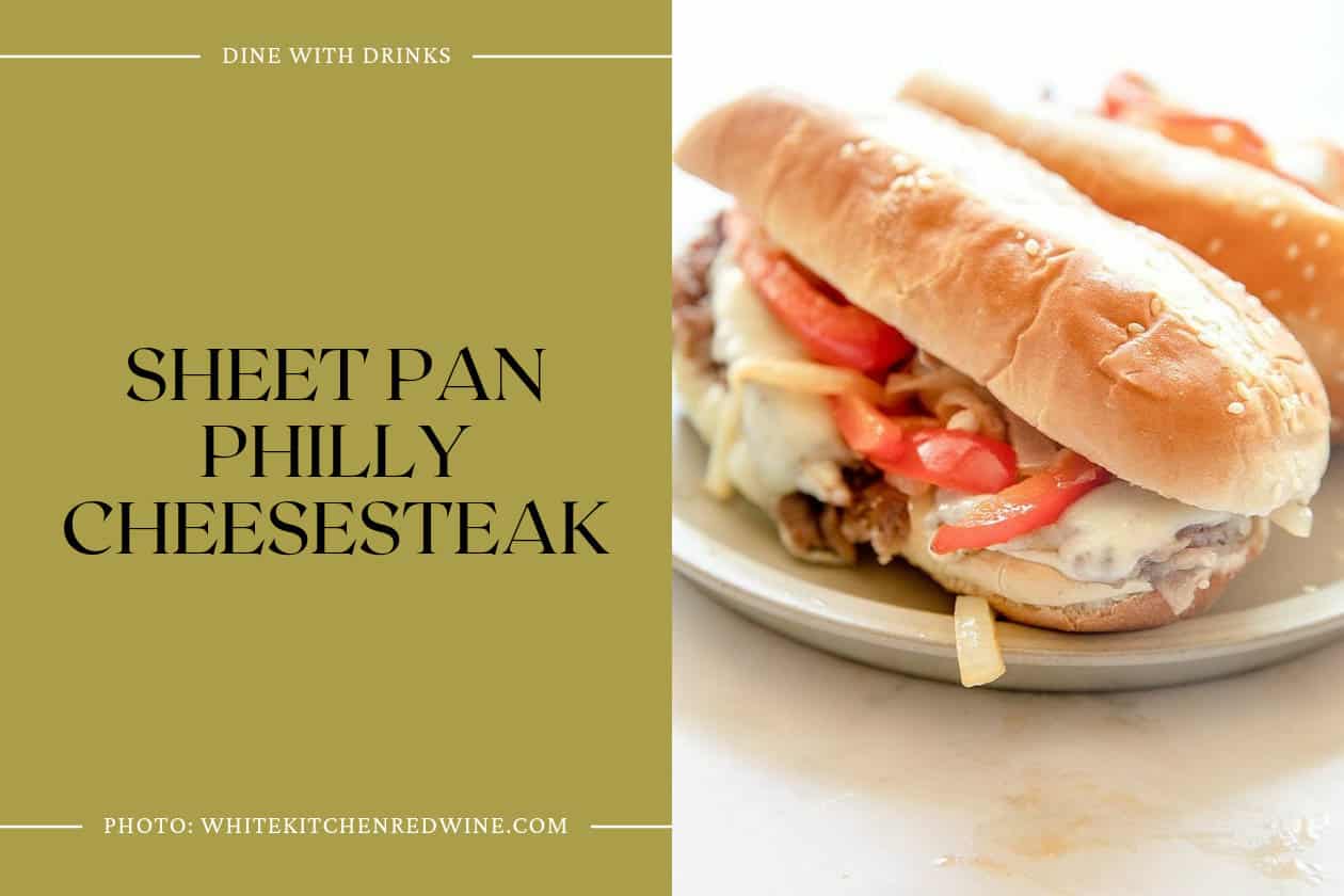 Sheet Pan Philly Cheesesteak