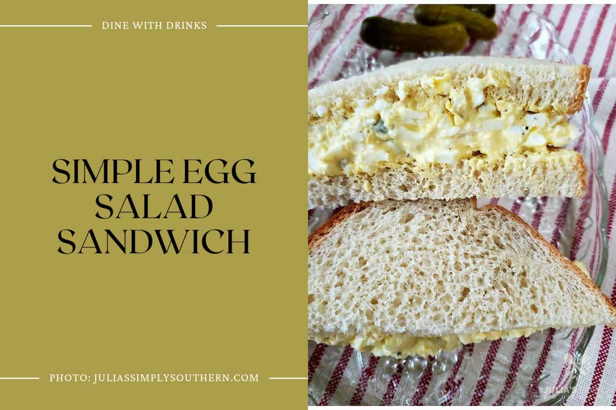 Simple Egg Salad Sandwich