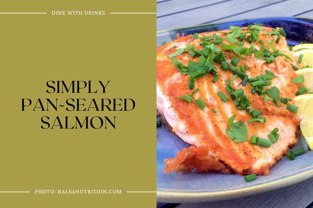 Simply Pan-Seared Salmon