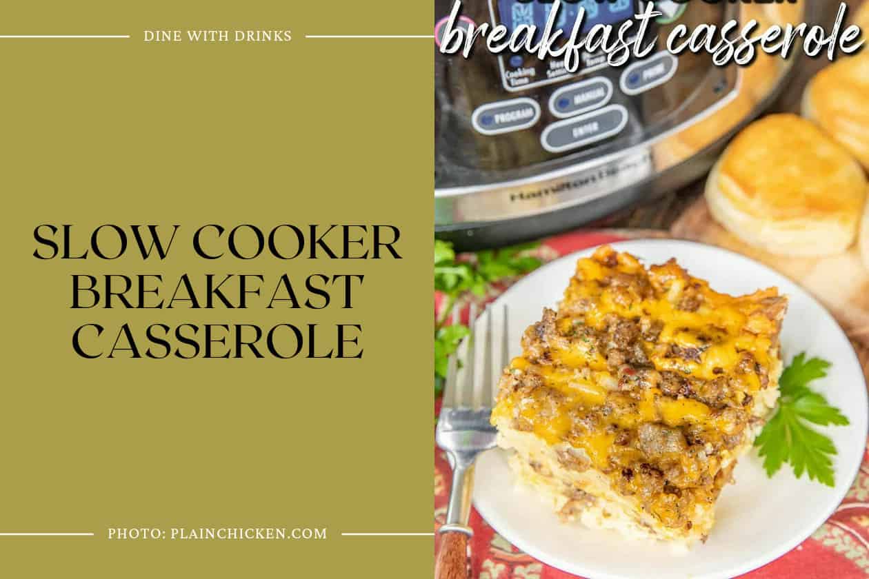 Slow Cooker Breakfast Casserole