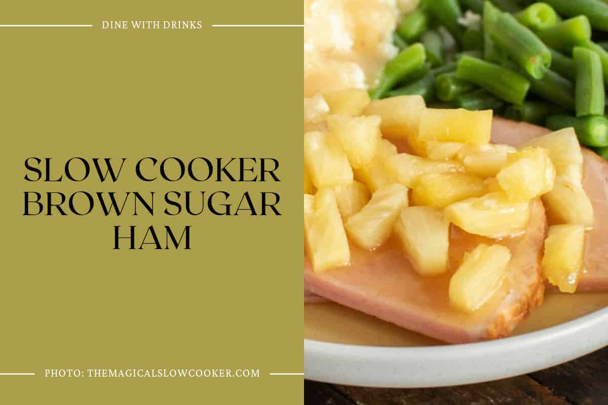Slow Cooker Brown Sugar Ham