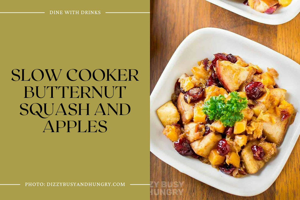 Slow Cooker Butternut Squash And Apples