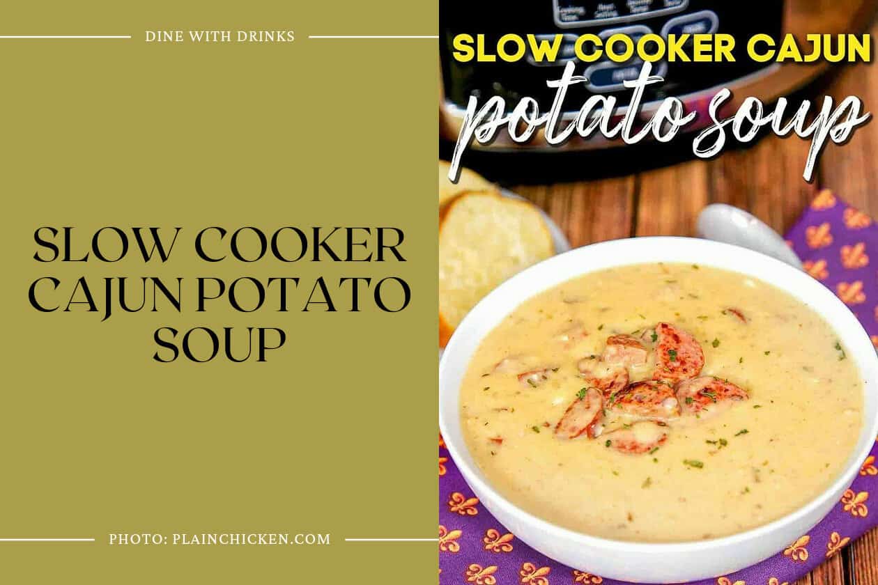 Slow Cooker Cajun Potato Soup