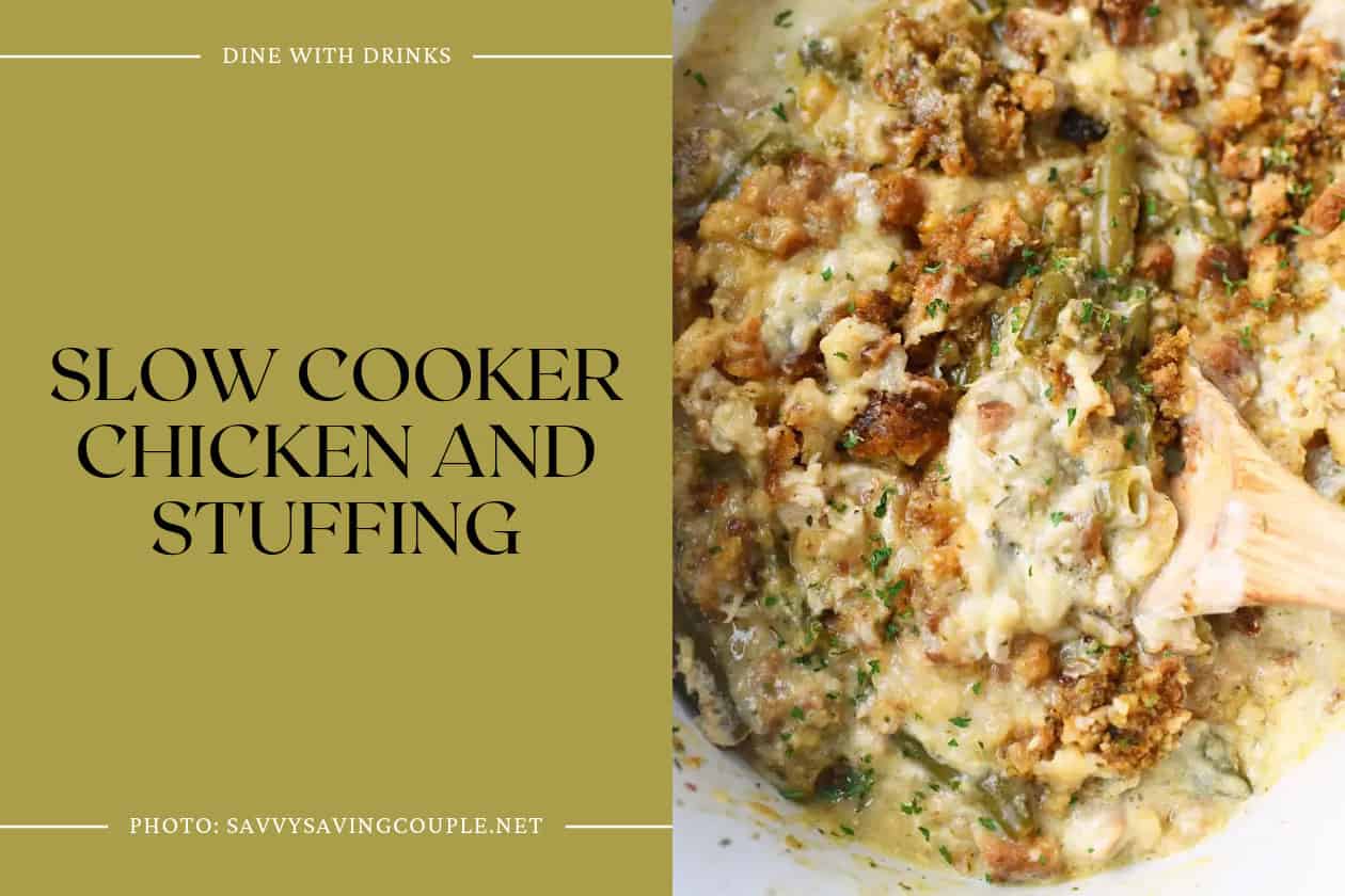 Slow Cooker Chicken And Stuffing