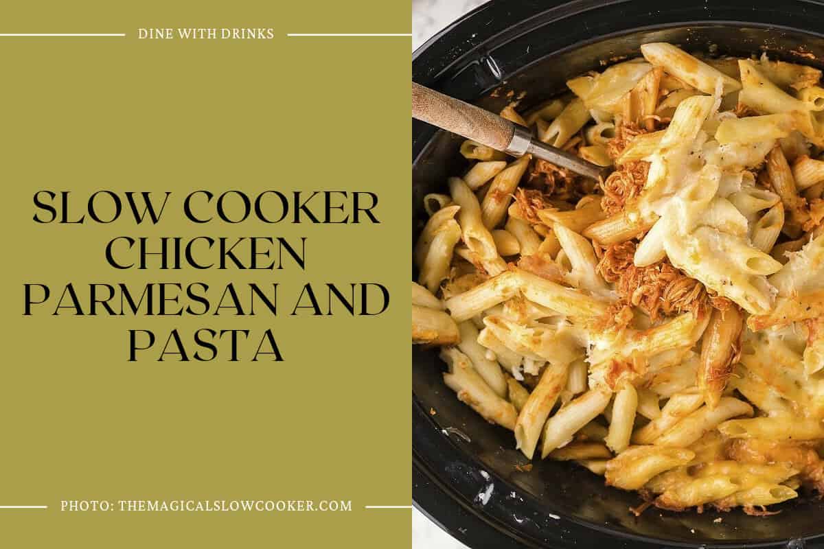 Slow Cooker Chicken Parmesan And Pasta