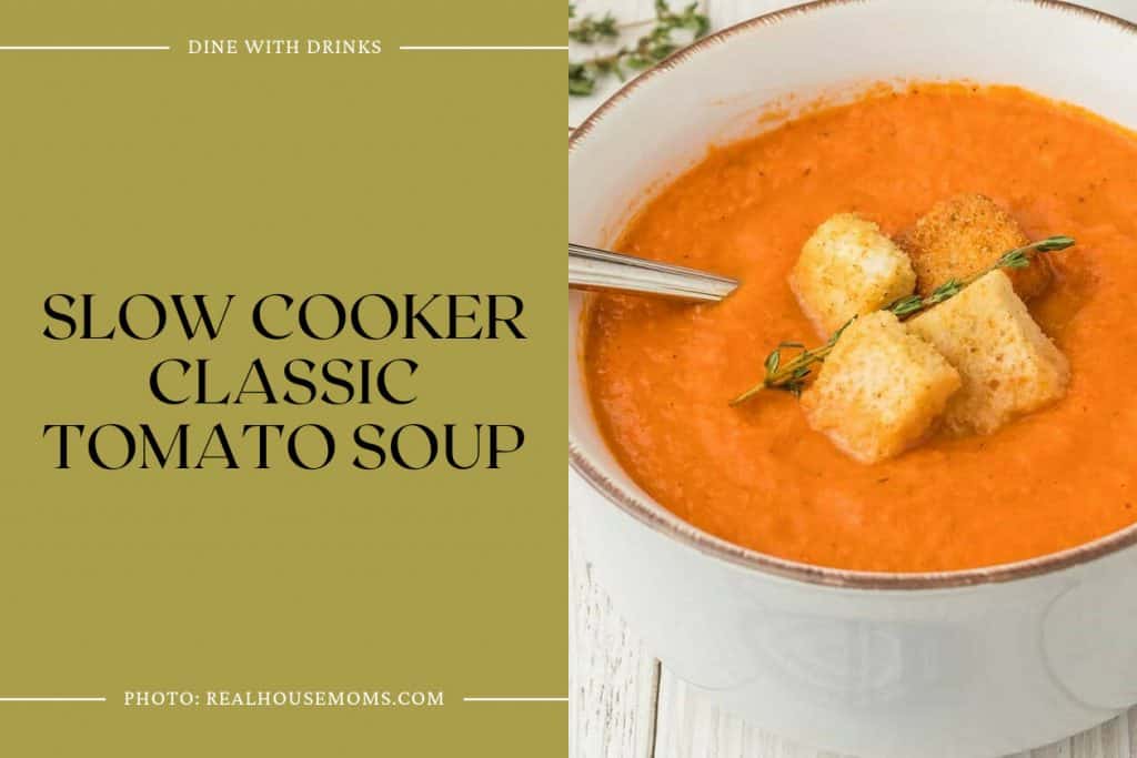 23 Slow Cooker Vegetable Soup Recipes To Warm Your Soul | DineWithDrinks