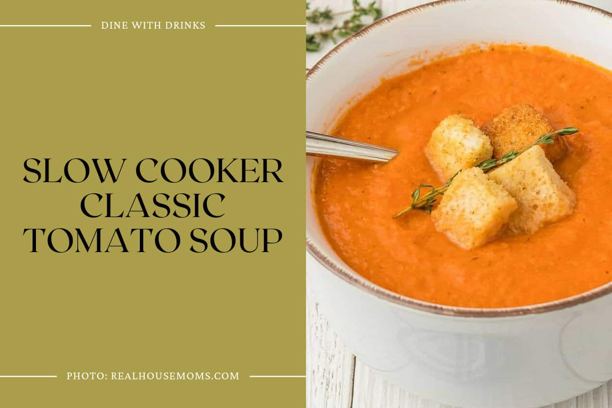 Slow Cooker Classic Tomato Soup