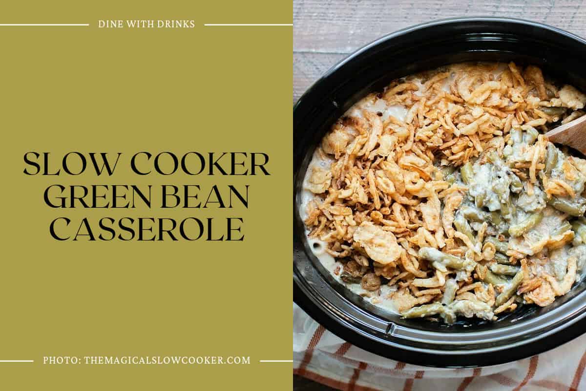 Slow Cooker Green Bean Casserole