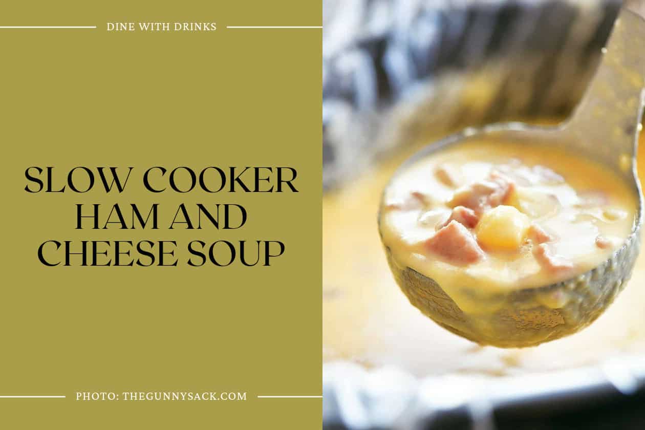 Slow Cooker Ham And Cheese Soup