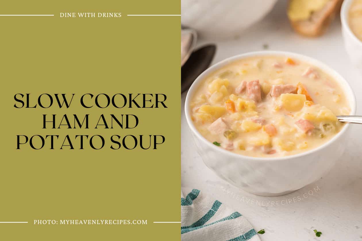 Slow Cooker Ham And Potato Soup
