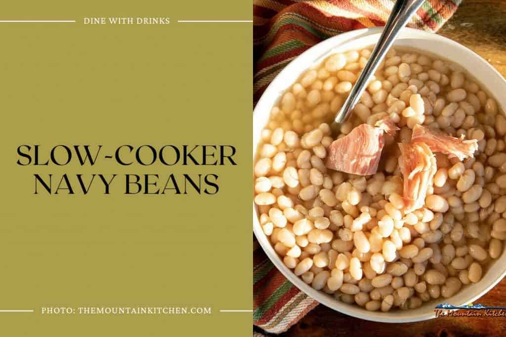 19 Navy Bean Recipes Sailing Through Flavorful Delights DineWithDrinks   Slow Cooker Navy Beans 1024x683 