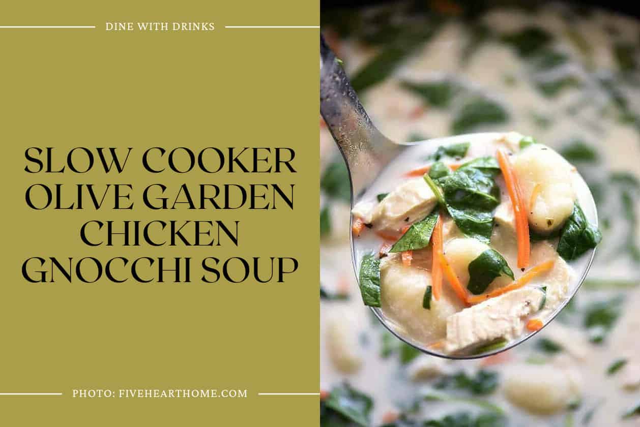 Slow Cooker Olive Garden Chicken Gnocchi Soup