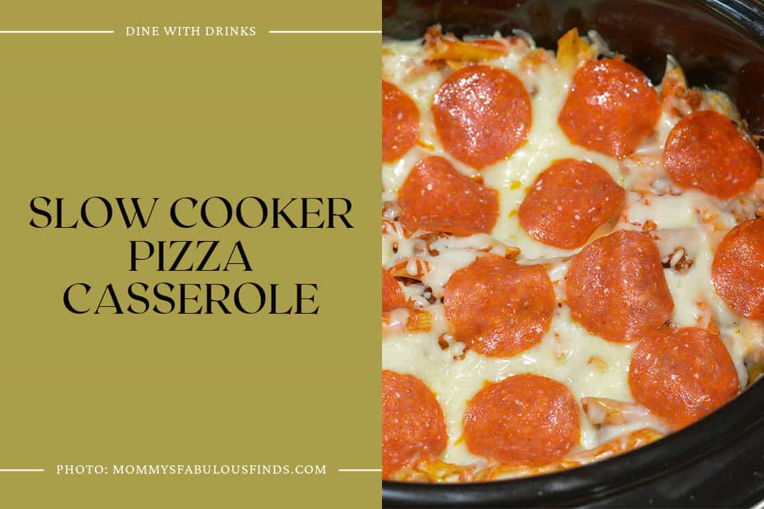 Slow Cooker Pizza Casserole