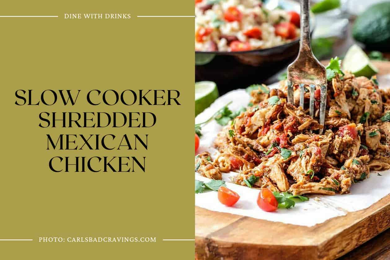 Slow Cooker Shredded Mexican Chicken