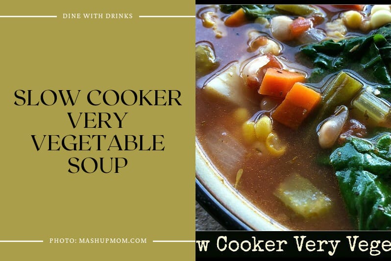 Slow Cooker Very Vegetable Soup