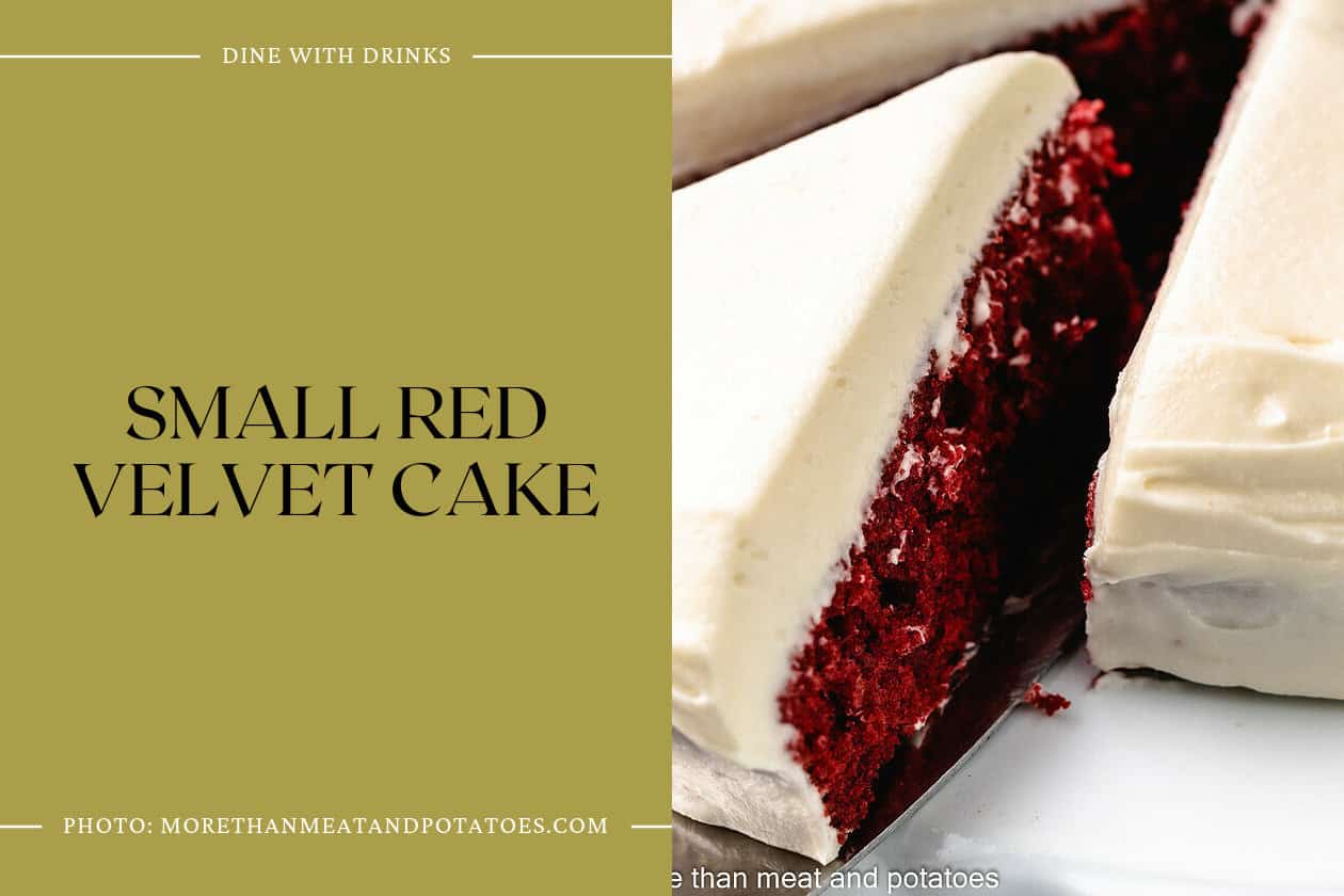 Small Red Velvet Cake