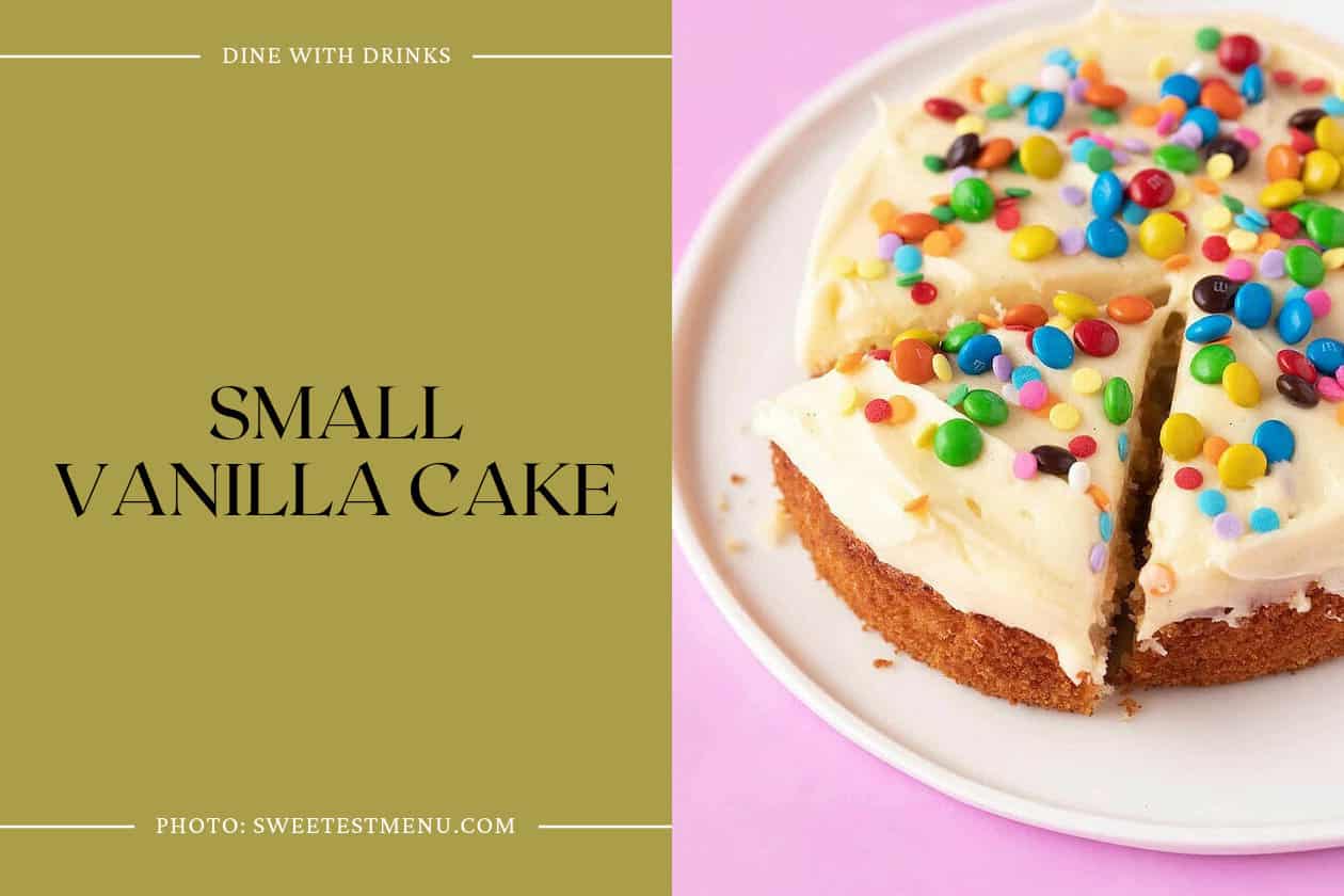 Small Vanilla Cake