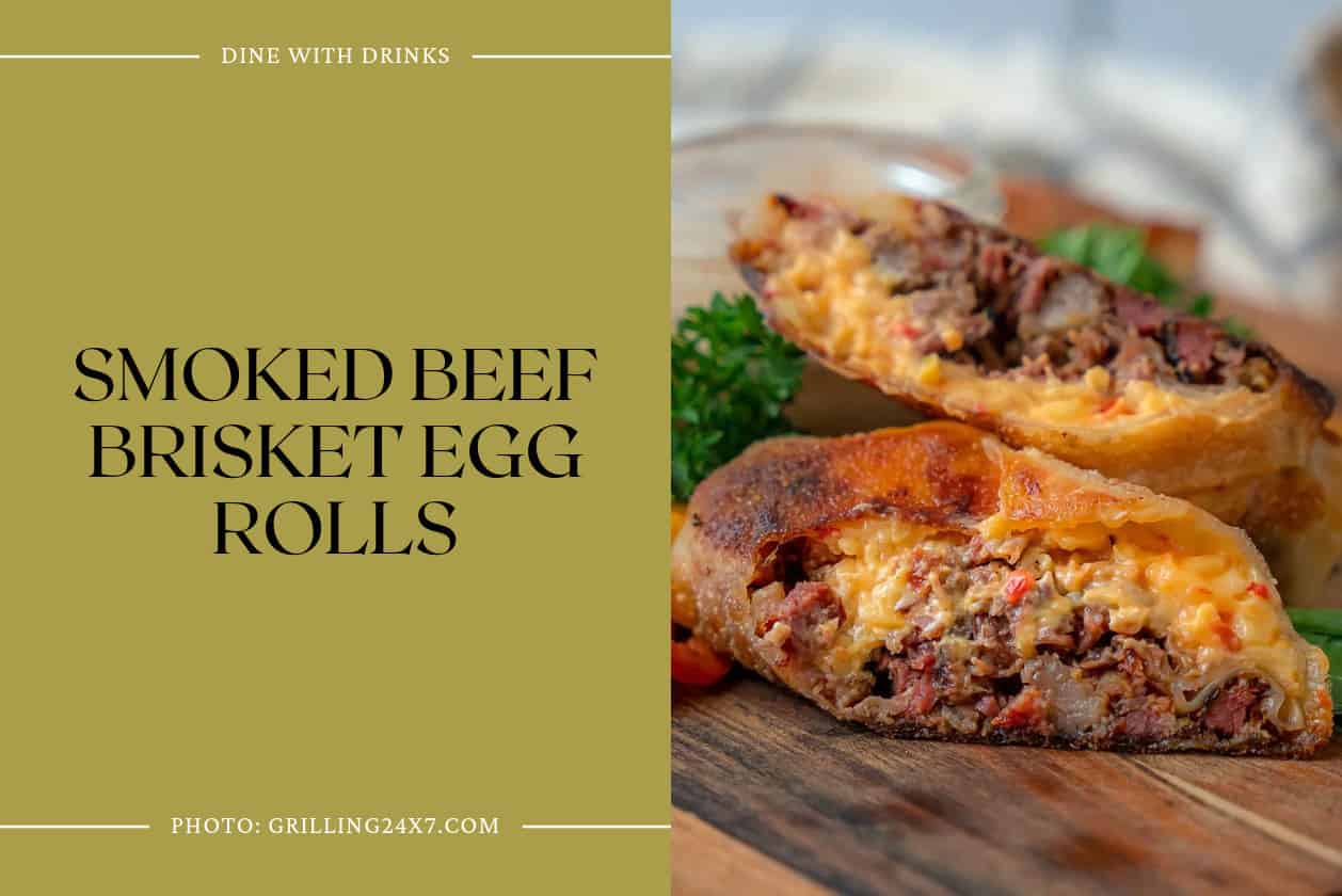 Smoked Beef Brisket Egg Rolls