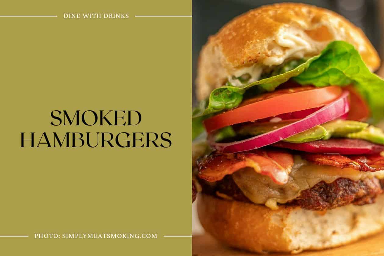 Smoked Hamburgers