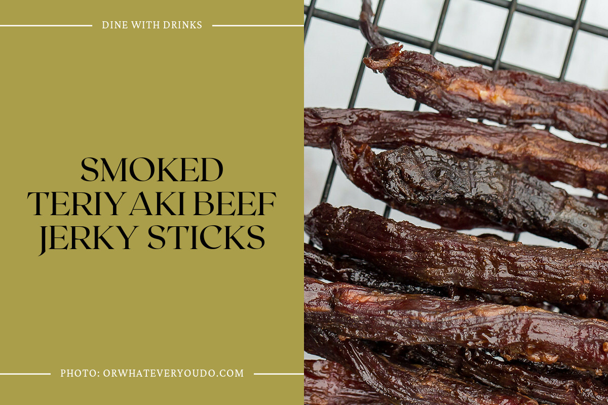 Smoked Teriyaki Beef Jerky Sticks