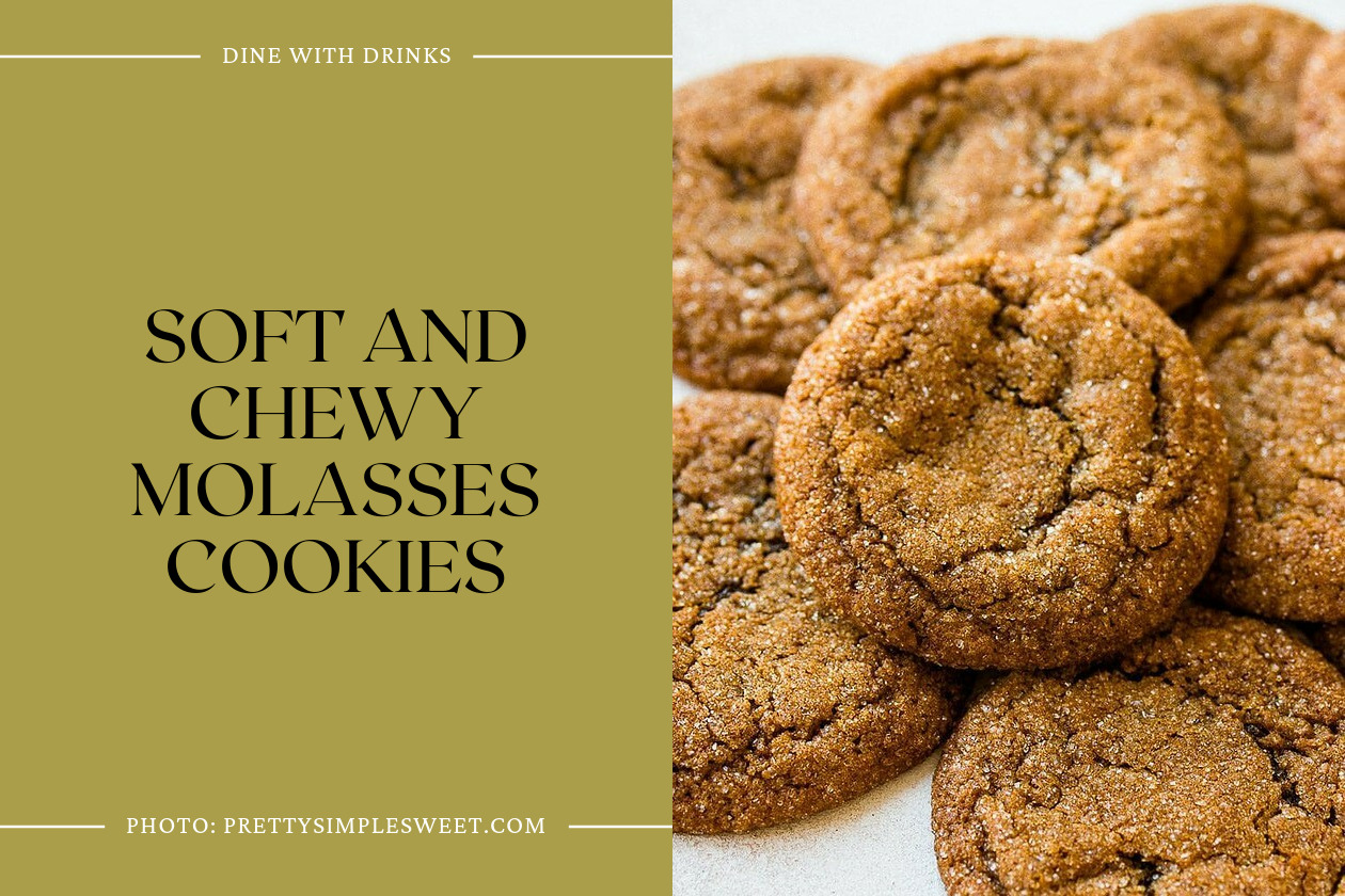 Soft And Chewy Molasses Cookies