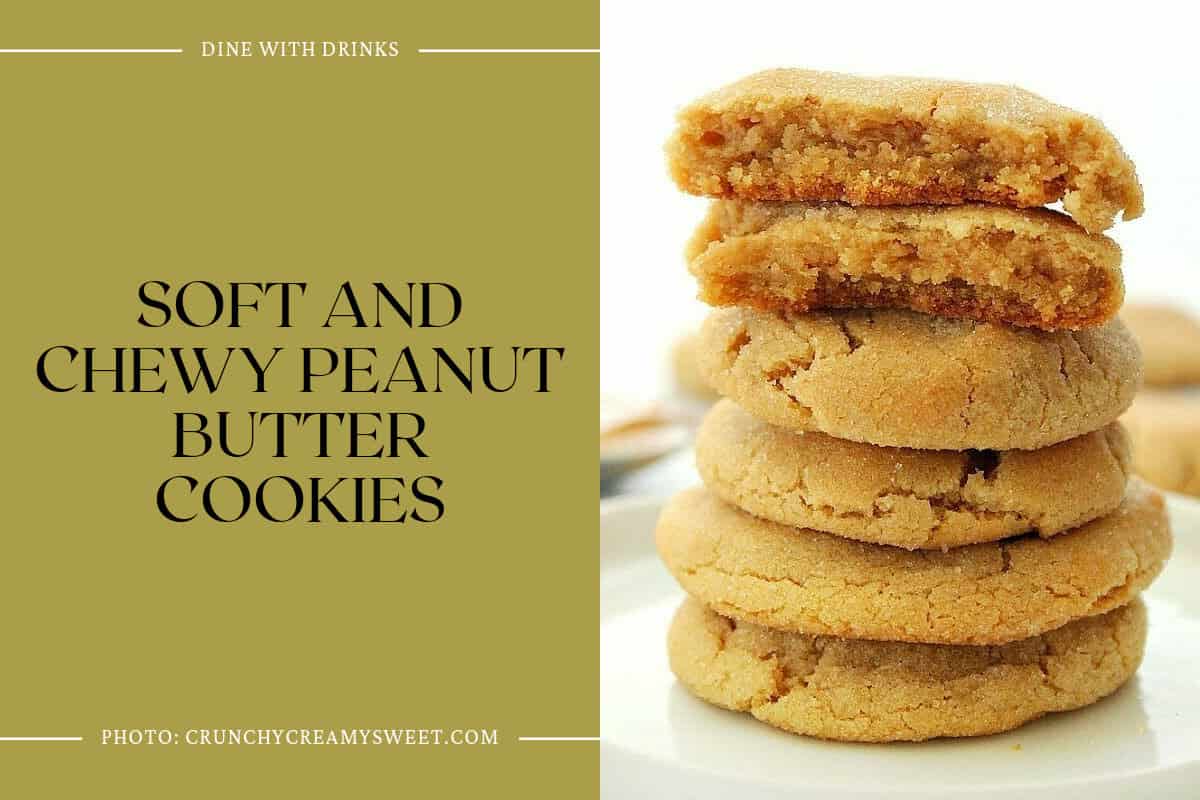Soft And Chewy Peanut Butter Cookies