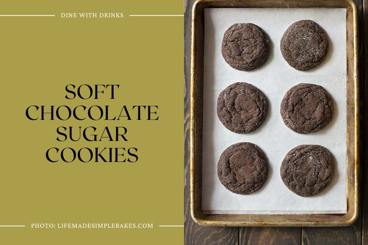 Soft Chocolate Sugar Cookies