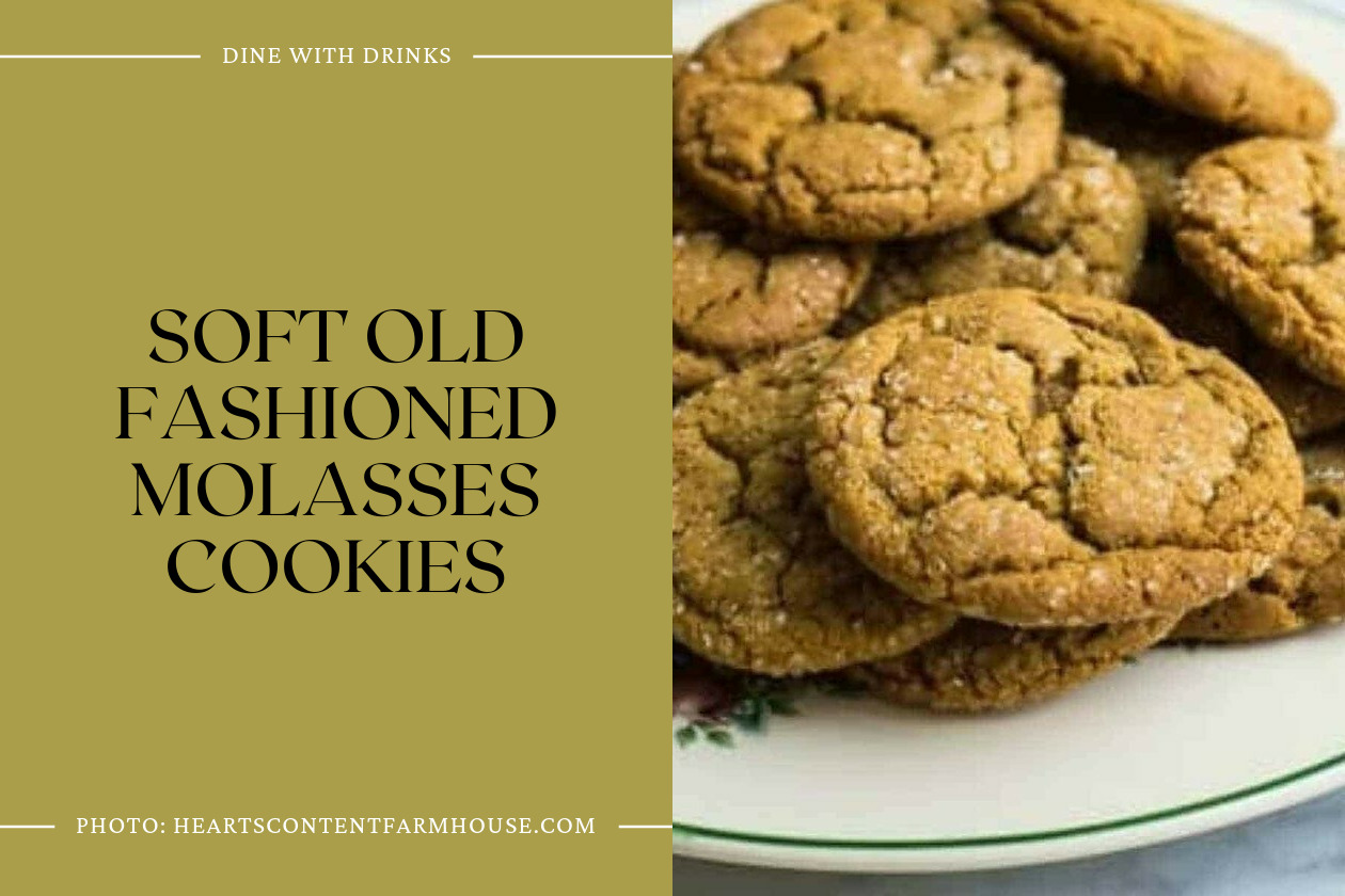Soft Old Fashioned Molasses Cookies