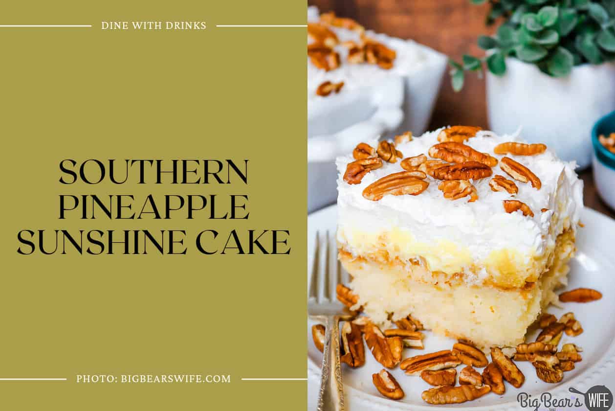 Southern Pineapple Sunshine Cake