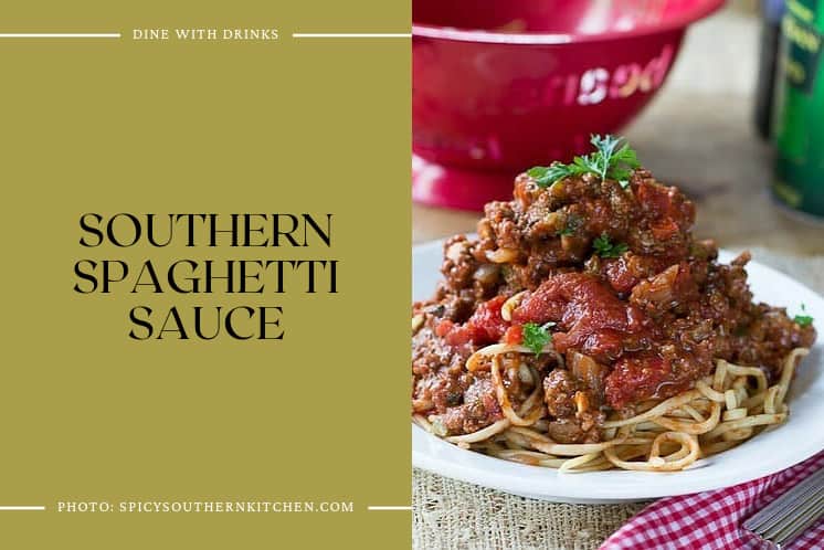 Southern Spaghetti Sauce