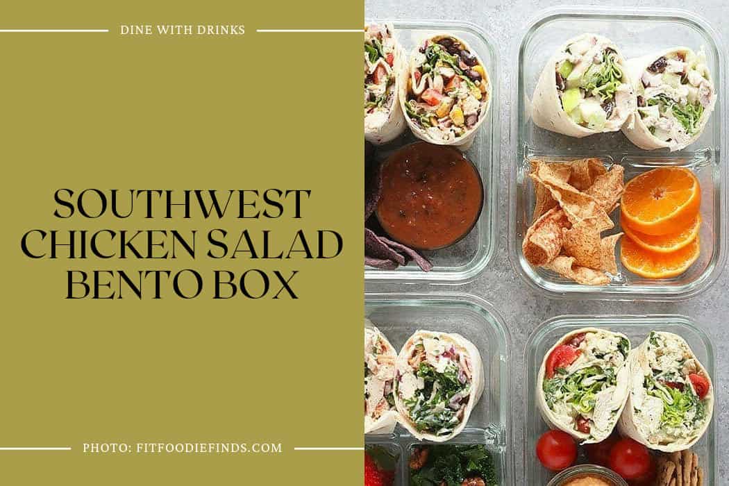 Southwest Chicken Salad Bento Box