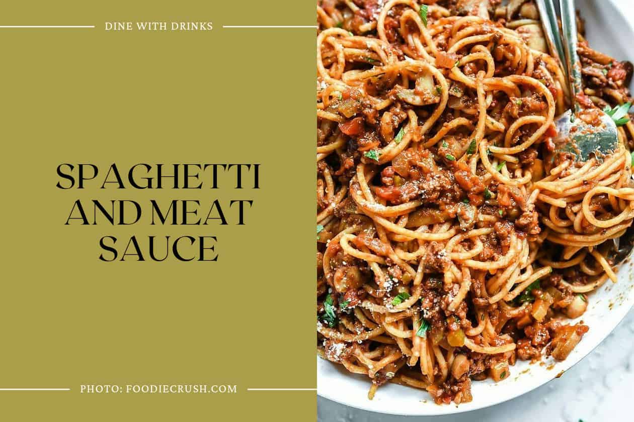 Spaghetti And Meat Sauce