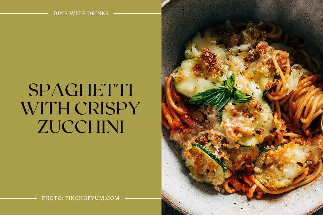 Spaghetti With Crispy Zucchini