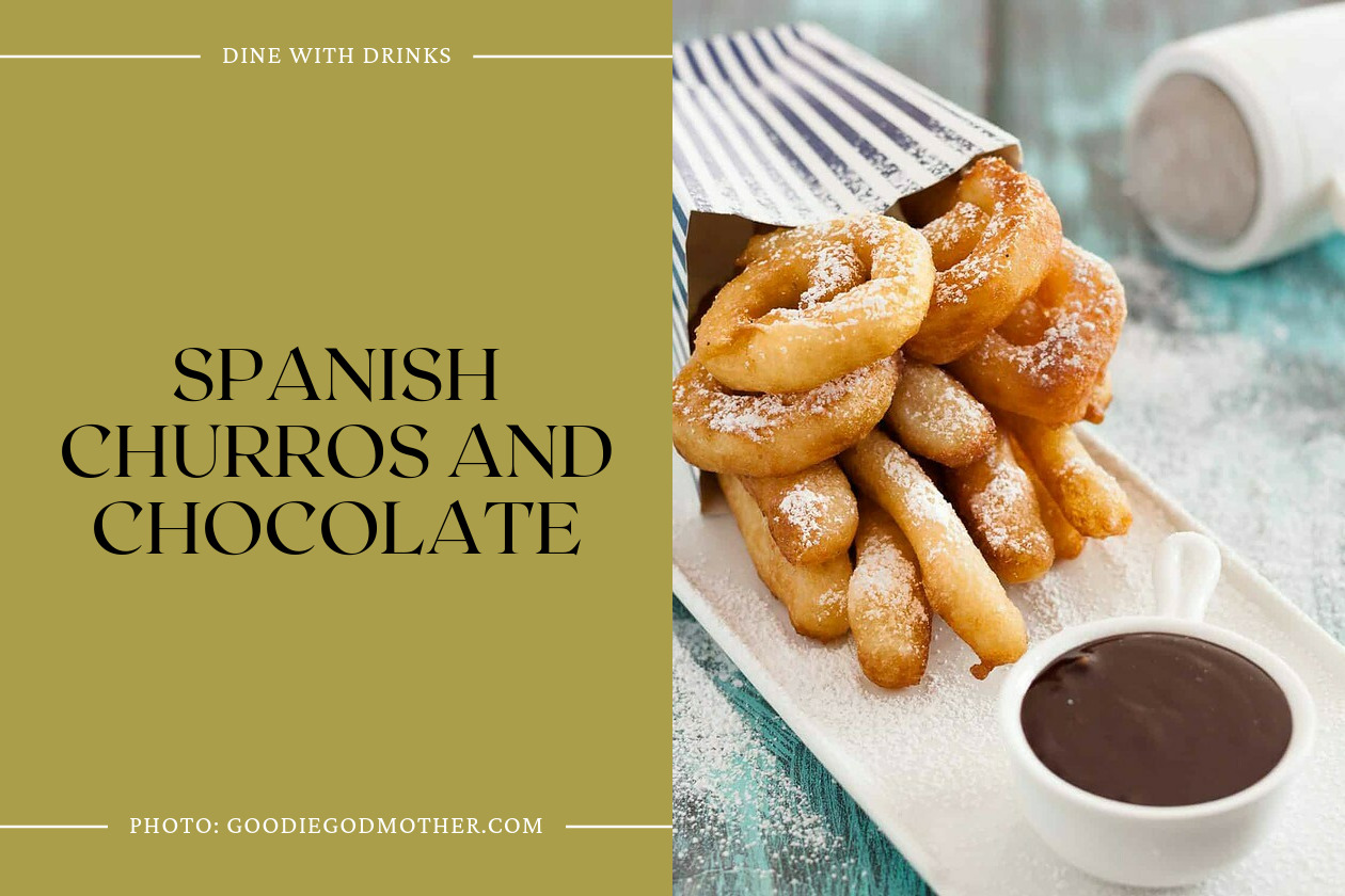 Spanish Churros And Chocolate