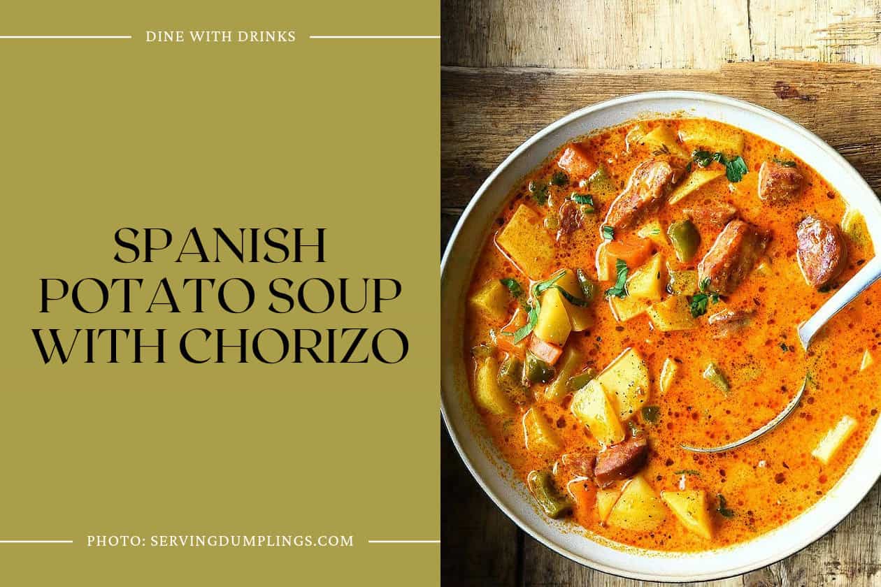 Spanish Potato Soup With Chorizo