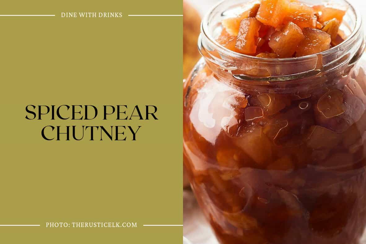 Spiced Pear Chutney