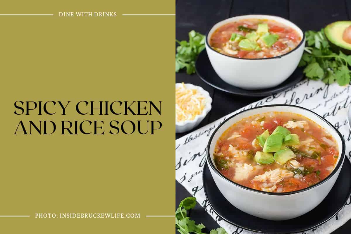 Spicy Chicken And Rice Soup