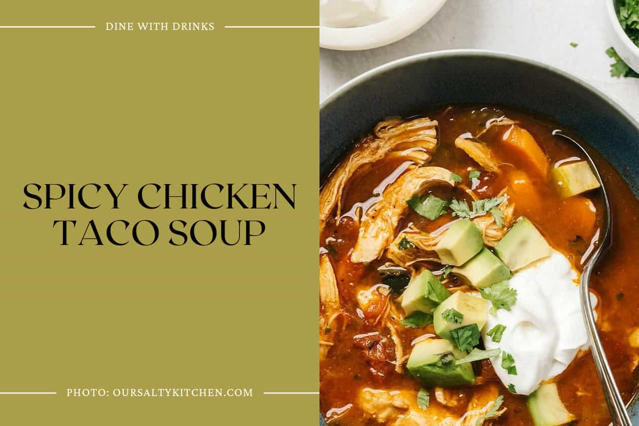 Spicy Chicken Taco Soup