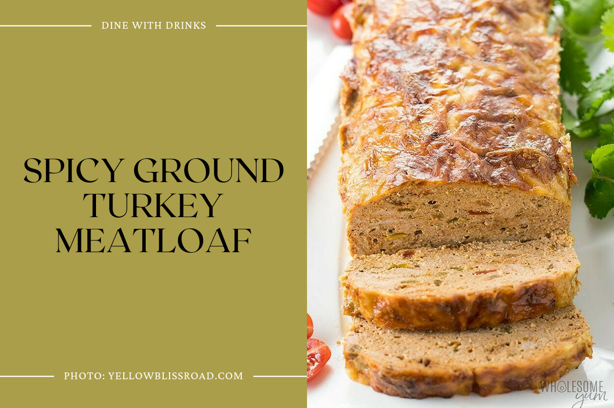 Spicy Ground Turkey Meatloaf