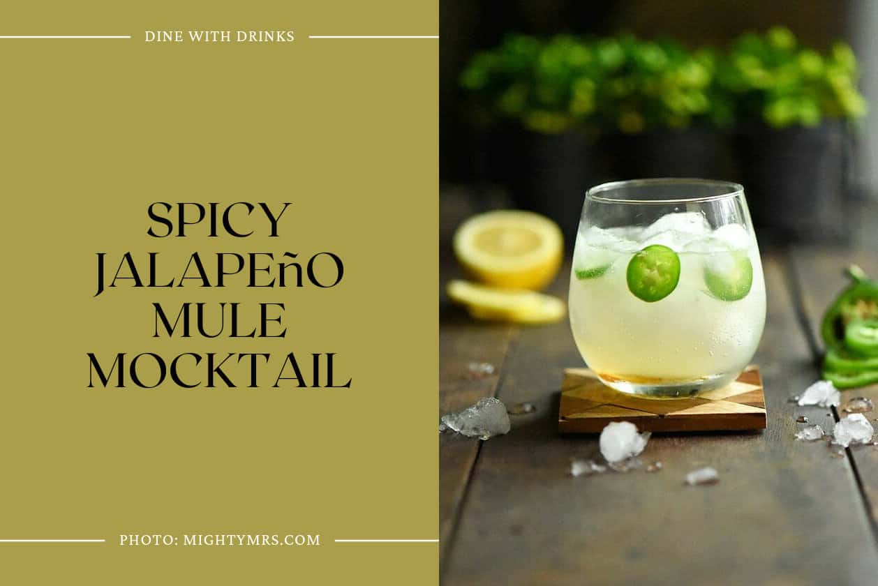 Spicy Jalapeño Mule Mocktail