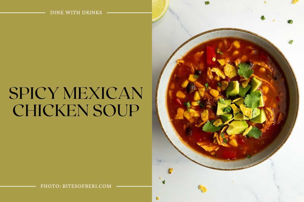 Spicy Mexican Chicken Soup