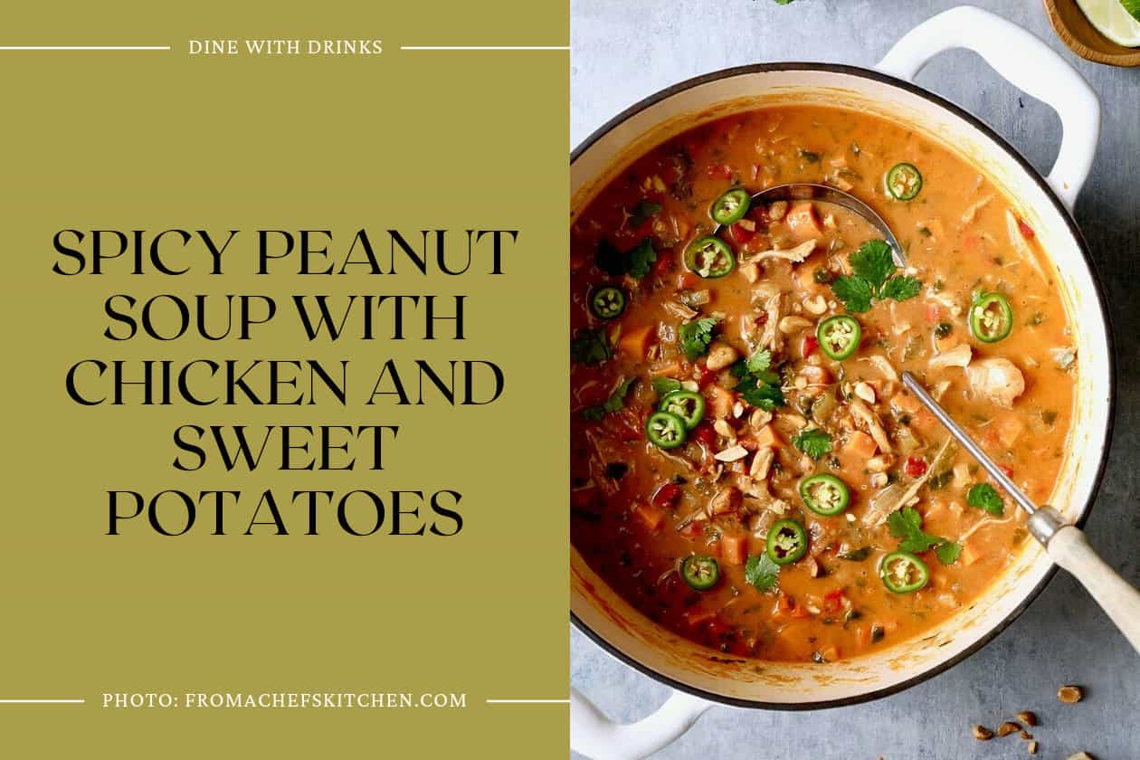 Spicy Peanut Soup With Chicken And Sweet Potatoes