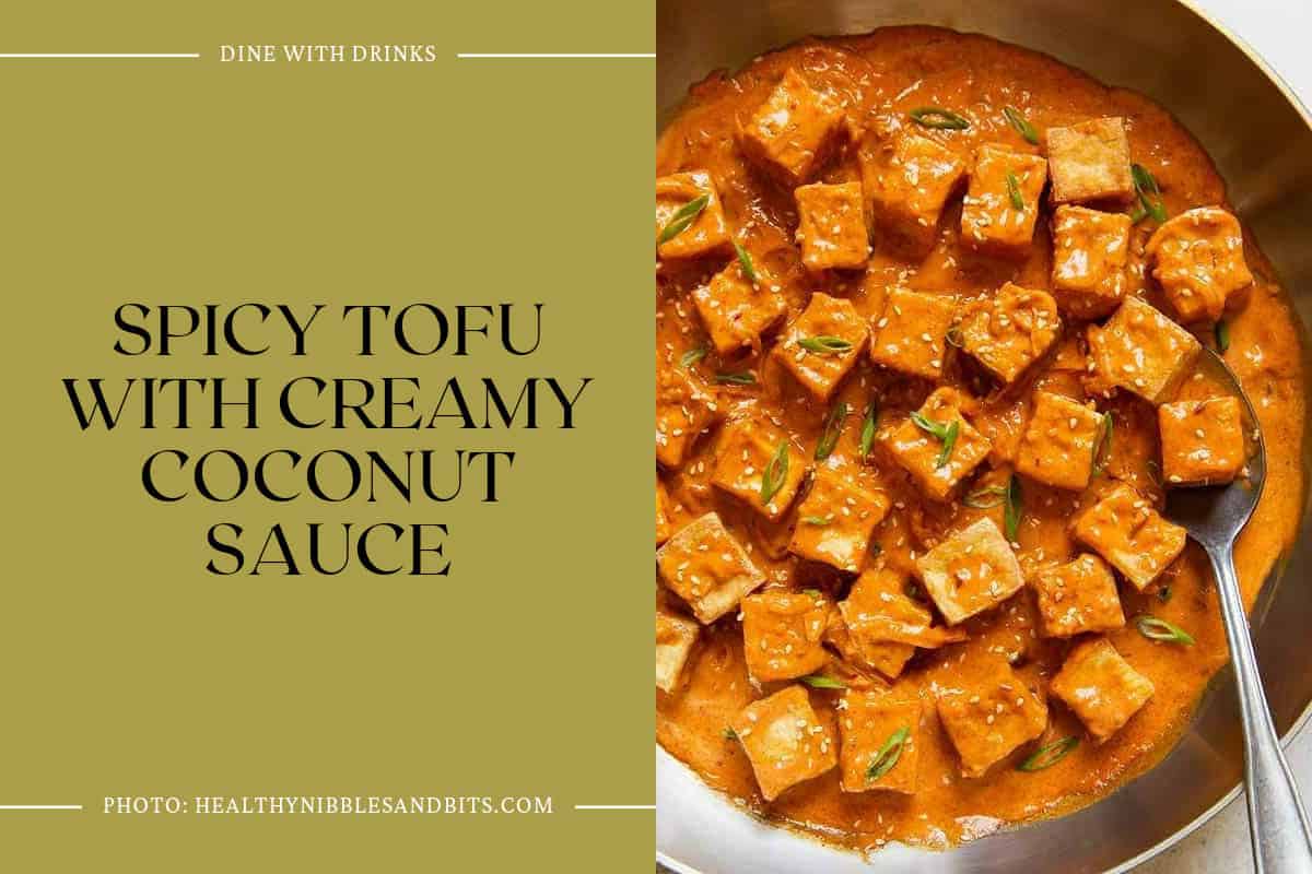 Spicy Tofu With Creamy Coconut Sauce