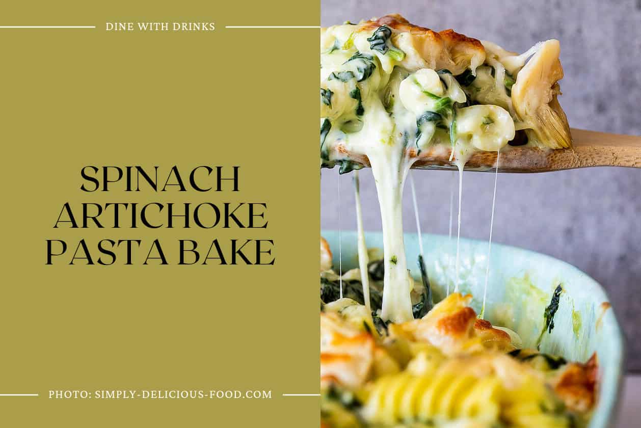 Spinach Artichoke Pasta Bake