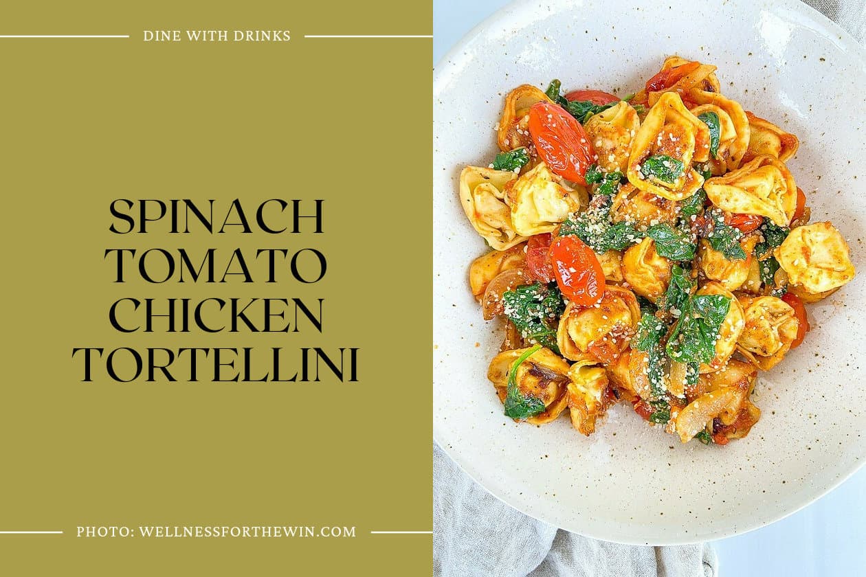 Spinach Tomato Chicken Tortellini