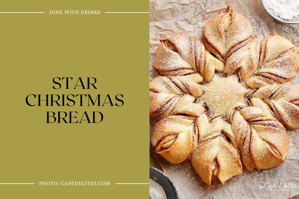 Star Christmas Bread