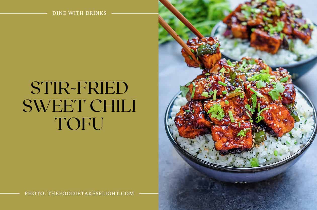 Stir-Fried Sweet Chili Tofu